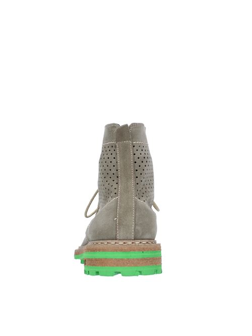 Perforated suede ankle boots JP/DAVID | 2580/50 WASHVERDE SALVIA